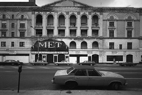Outside The Met. 1971