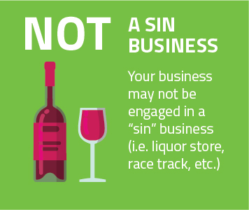 Not a sin business