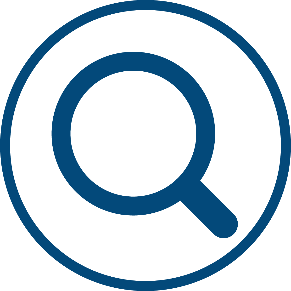 Image of magnifying glass icon